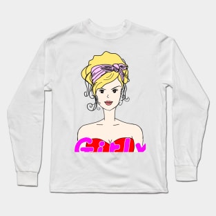 Girly Long Sleeve T-Shirt